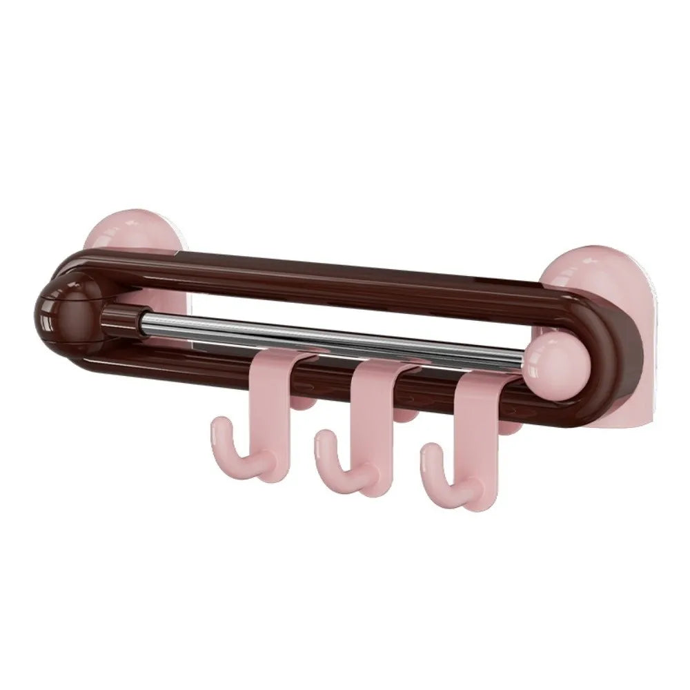 Adjustable Rotating Wall Hook – No-Drill Waterproof Storage Hook
