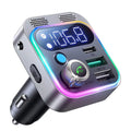 Bluetooth 5.0 Car FM Transmitter | Dual USB PD Fast Charger