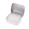 Portable Watercolor Tin Box Palette 12/24 Grid Travel Paint Tray