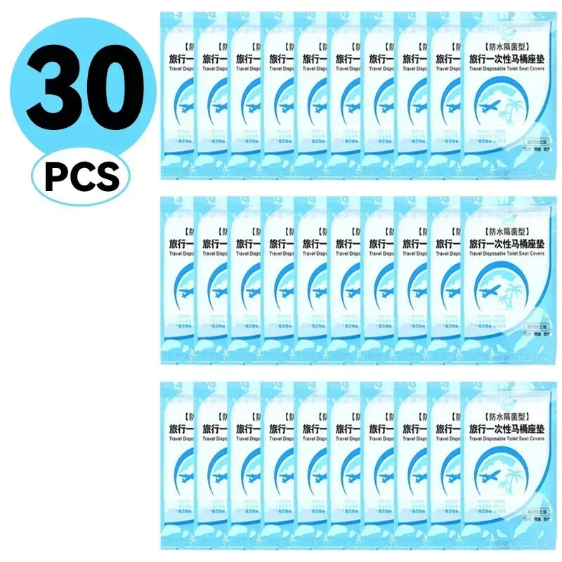 Disposable Waterproof Toilet Seat Covers – Travel & Camping
