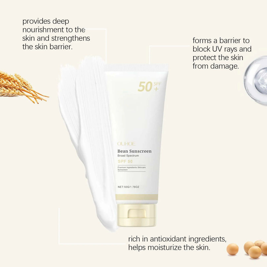 Ouhoe SPF 50+ Mild Moisturizing Sunscreen UVA/UVB 50g