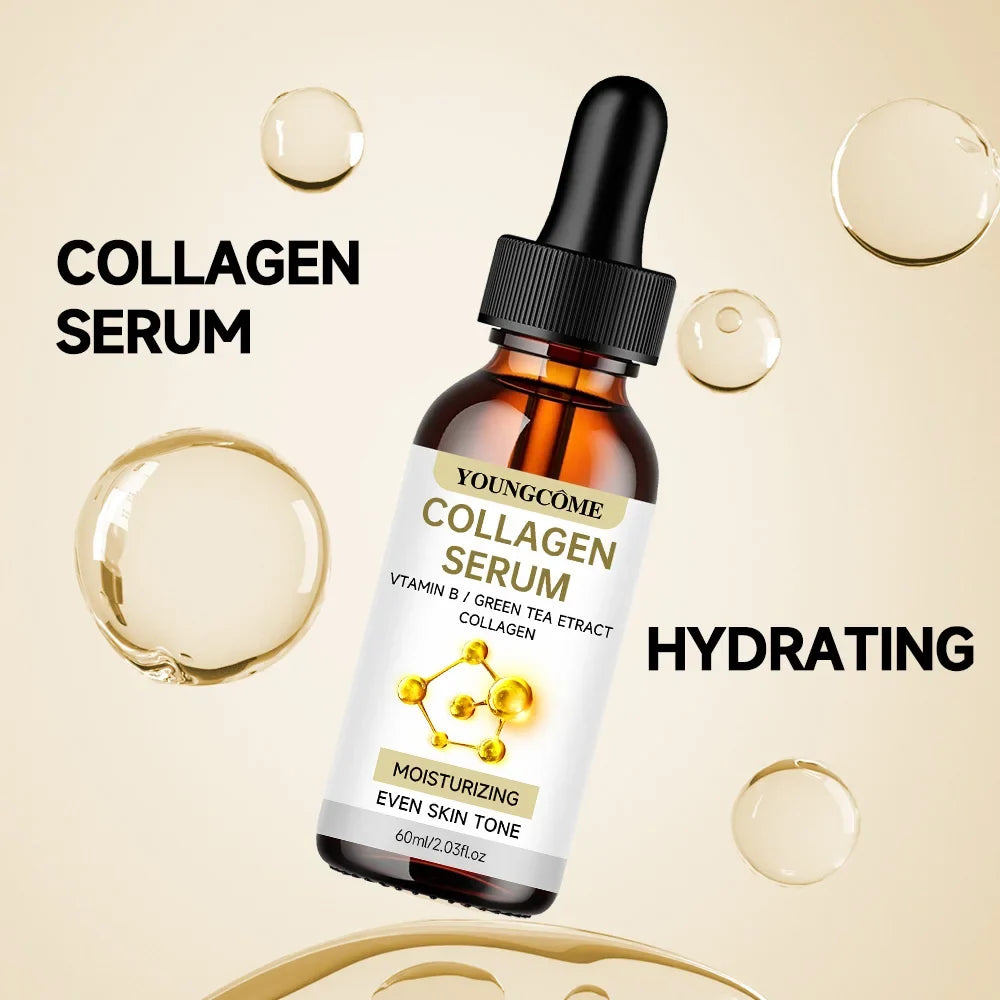 YOUNGCOME Collagen Serum Vitamin B Green Tea Extract Hydrating Face