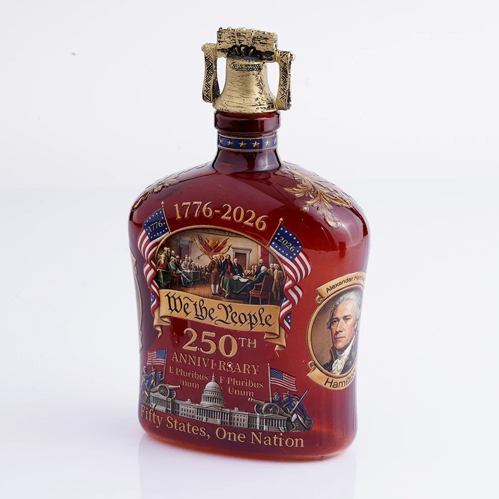250th Anniversary Glass Decanter | 1776–2026 Collectible