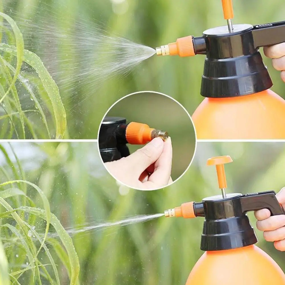 Garden Pump Pressure Sprayer 2L/3L – Adjustable Brass Nozzle