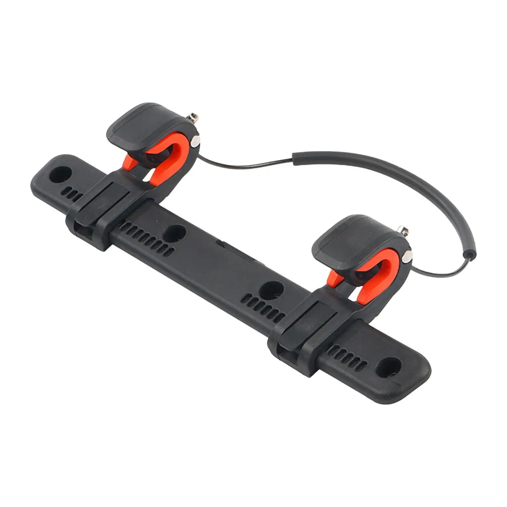 Bike & Motorcycle Pannier Rack Side Bag Buckle – Nylon Black