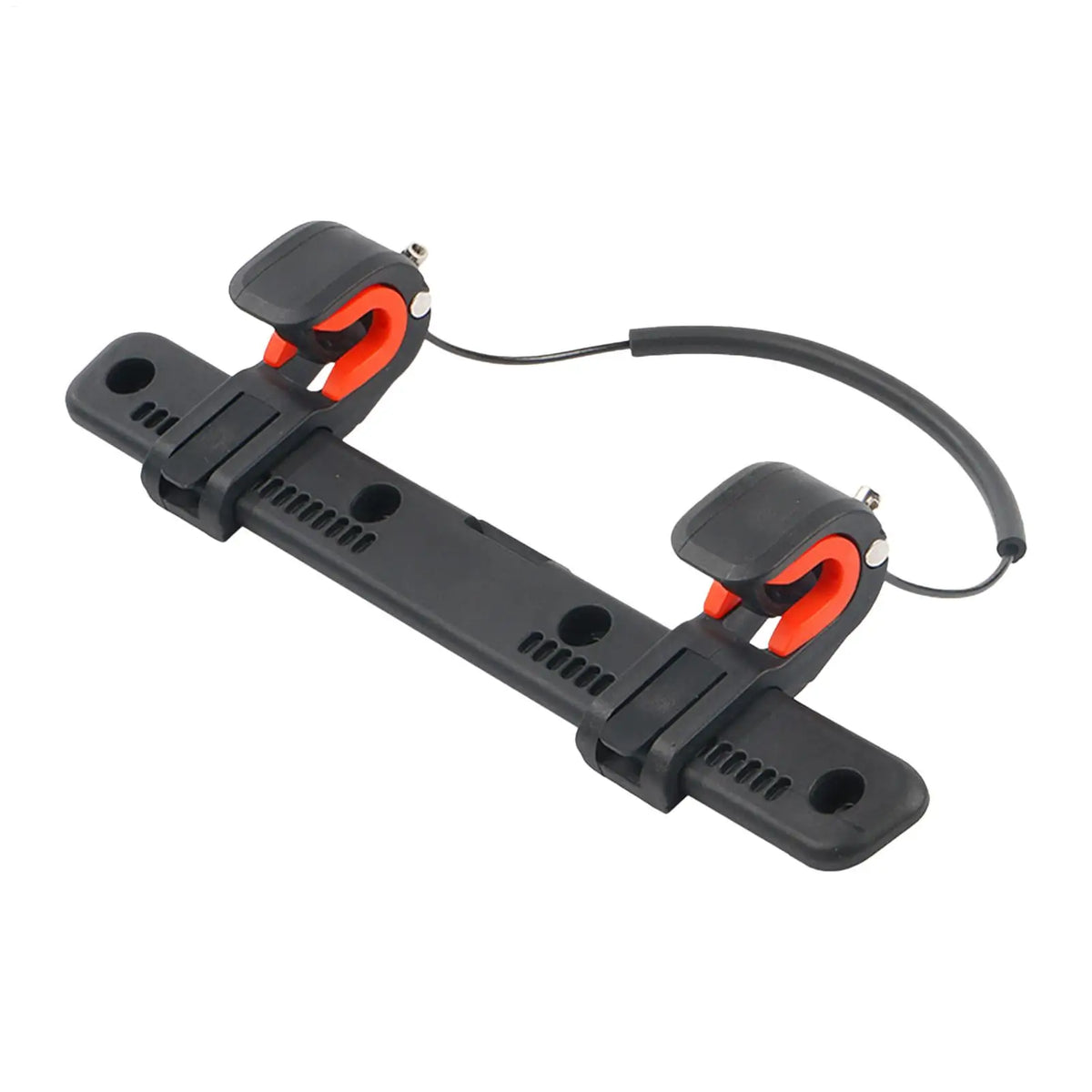Bike & Motorcycle Pannier Rack Side Bag Buckle – Nylon Black