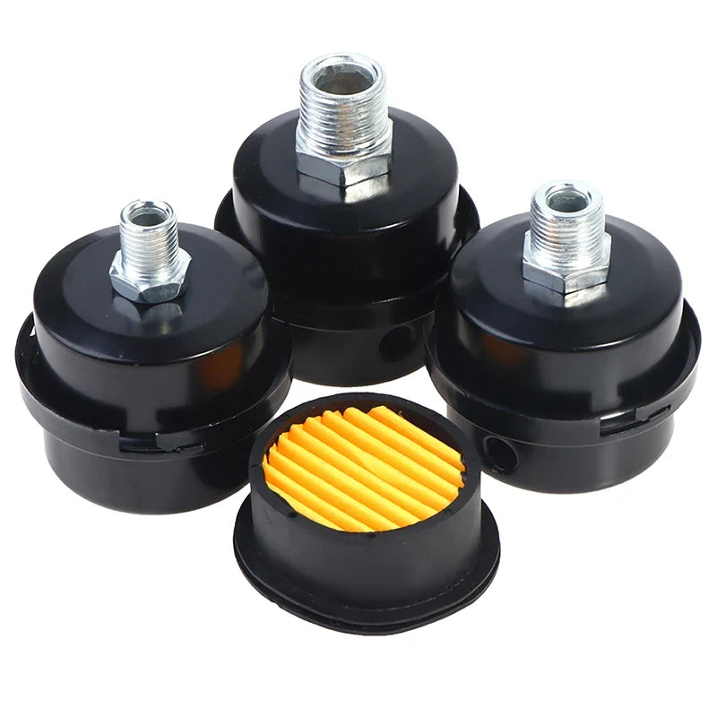 Metal Air Compressor Filter Noise Muffler – 12/16/20mm