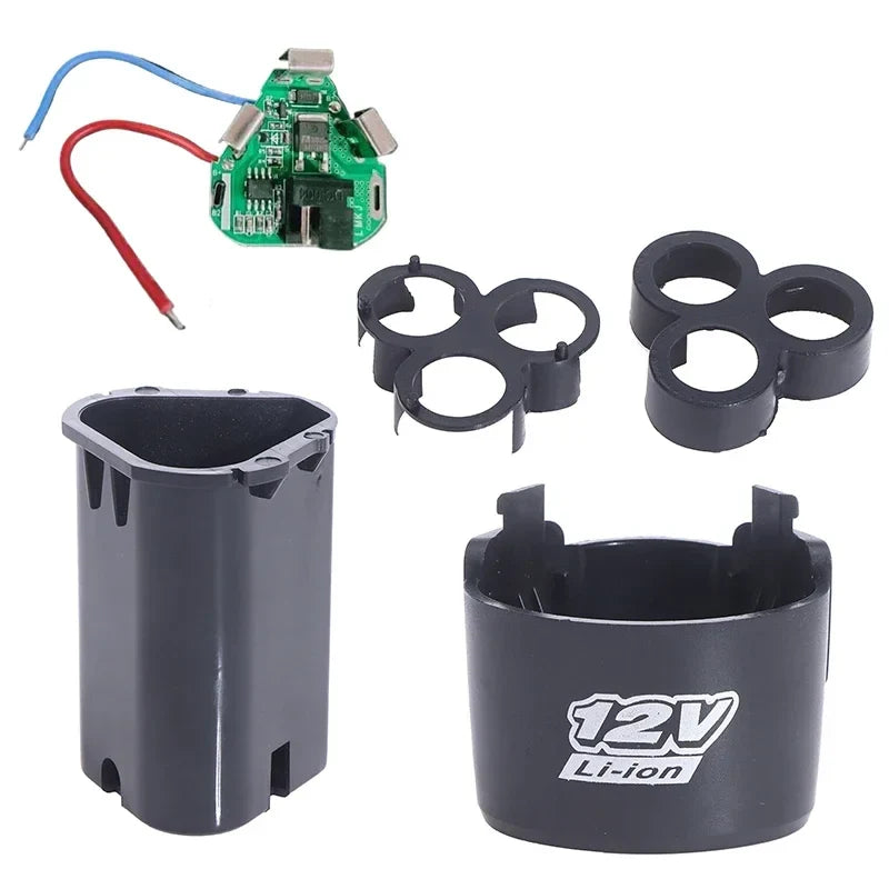 BMS 18650 Lithium Box Circuit Shell Case Bracket Hand Drill Power