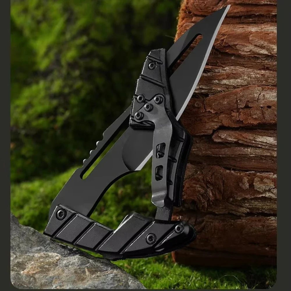 Stainless Steel Folding Pocket Knife – Camping & Kitchen