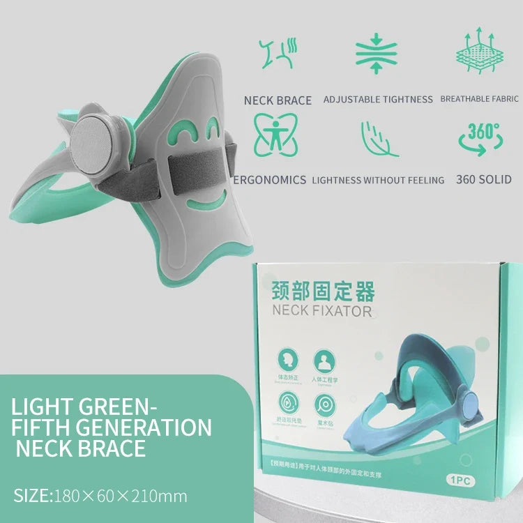 Ergonomic Cervical Support Pillow Adjustable Strap Made Breathable
