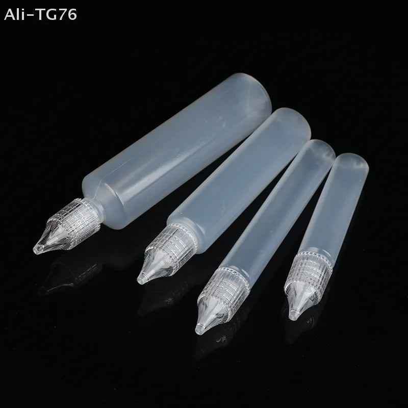 5-Pack Refillable Dropper Bottles 10–50ml | Pen Tip Design