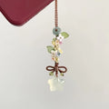 Chinese Ice Transparent Star Flower Pendant Sweet Cute Mobile Bag