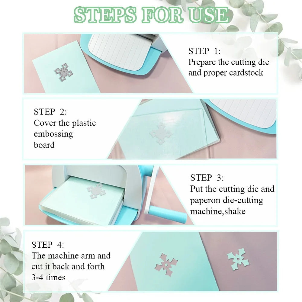 Heart Carbon Steel Cutting Dies – 2pc Scrapbooking Stencil Set