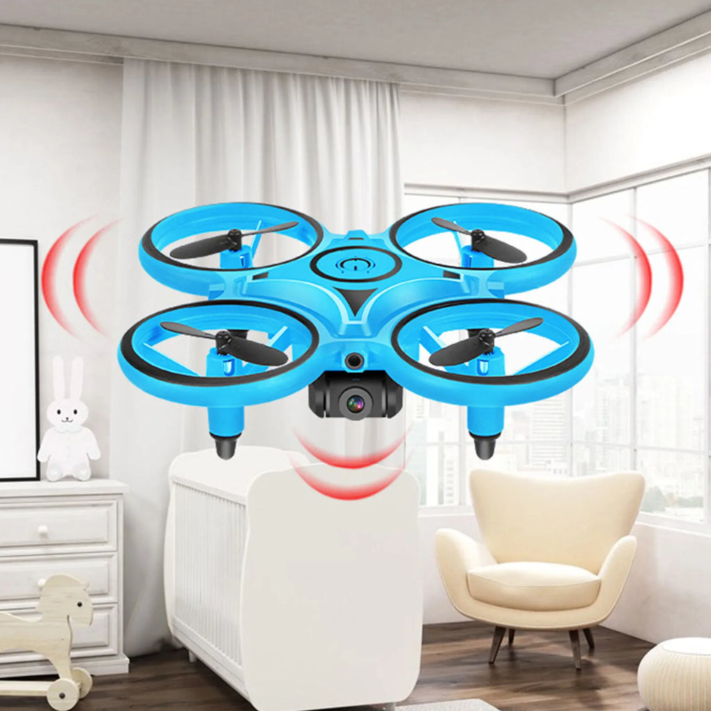 Gesture Control LED Drone Toy for Kids | RC Quadcopter Gift