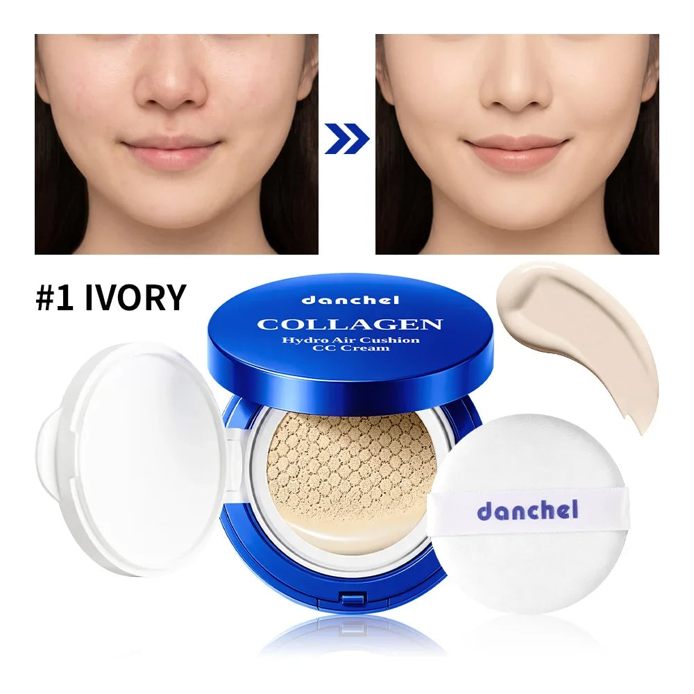 Collagen Air Cushion CC Cream – Hydrating Glowing Foundation