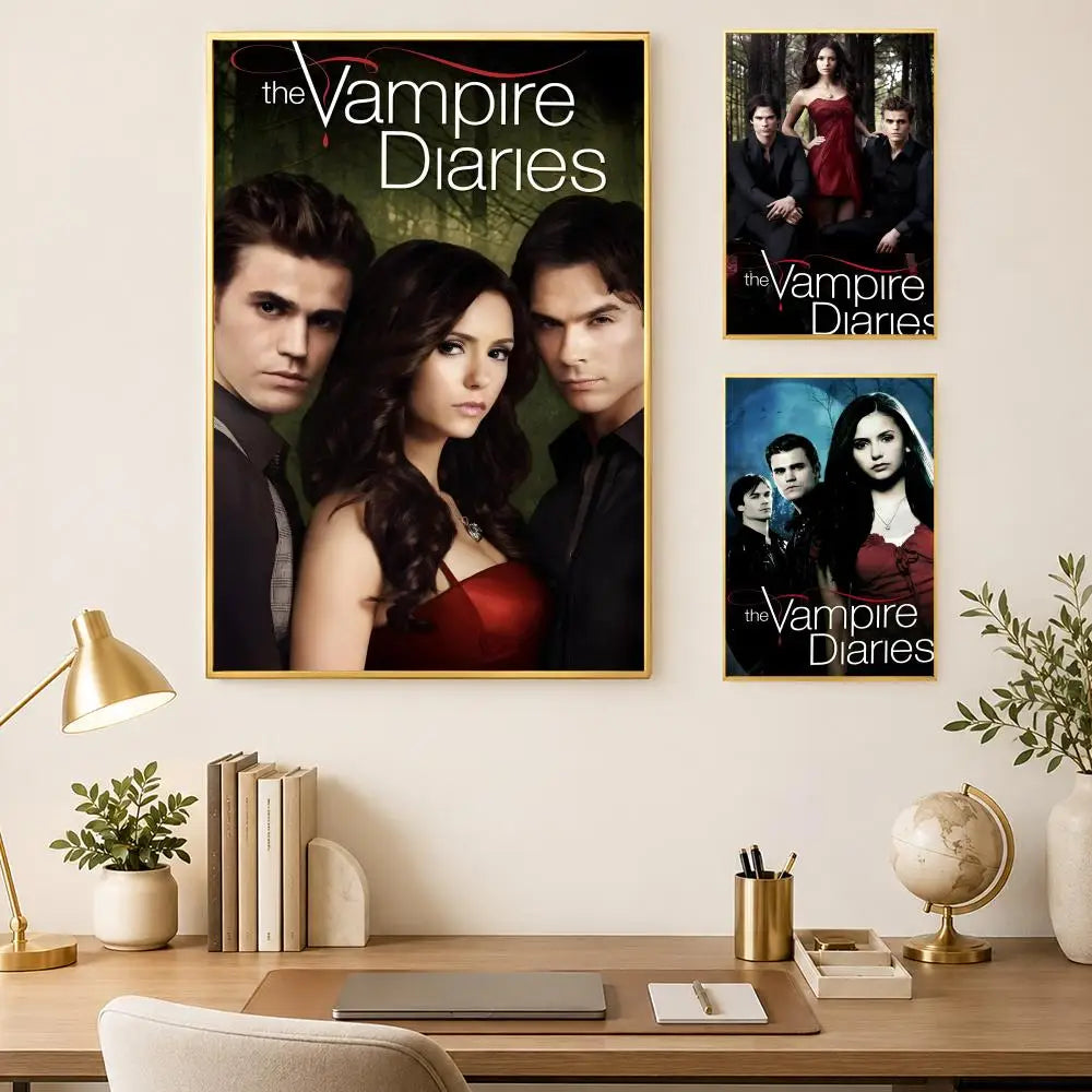 Vampire Diaries HD PVC Self-Stick Wall Art Poster