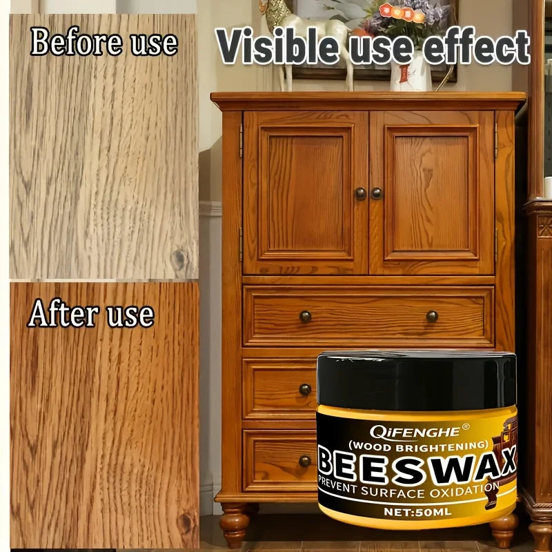 Wood Wax Polish – Long-Lasting Shine for Oak, Beech & Walnut