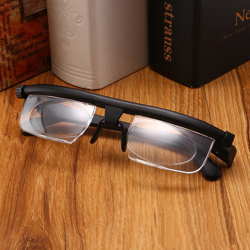 Adjustable Focus Glasses – Near & Far, -600 to +300 Degrees