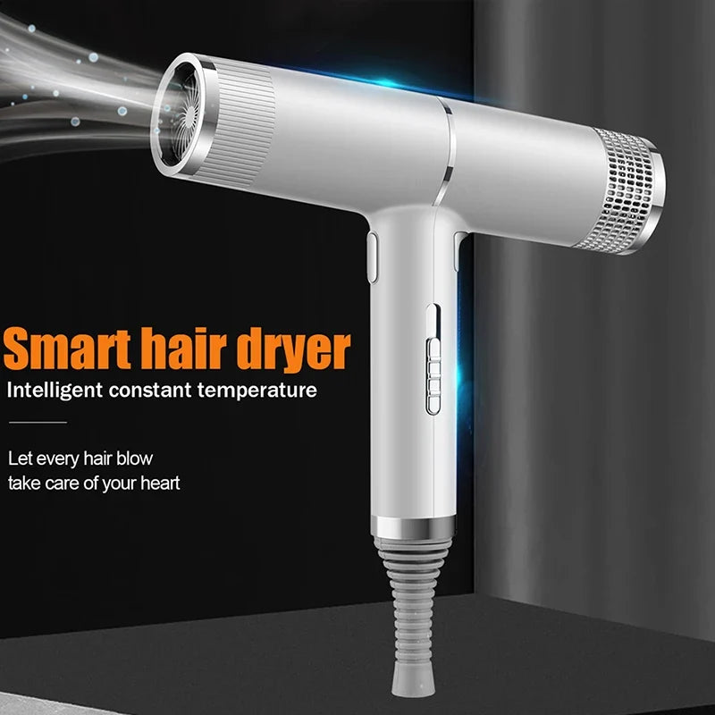 1000W Ionic Hair Dryer Set – Hot & Cold Wind, Travel Ready