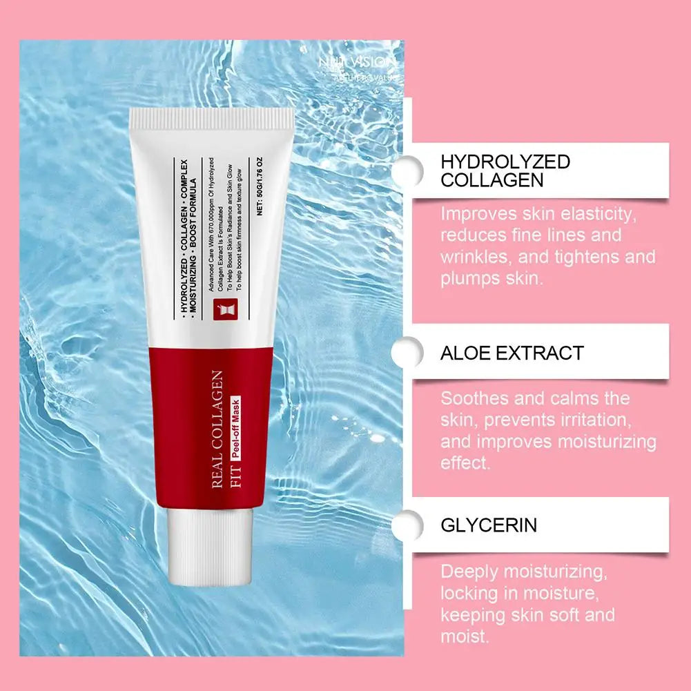 Eelhoe Collagen Peel-Off Face Mask – Hydration & Glowing Skin