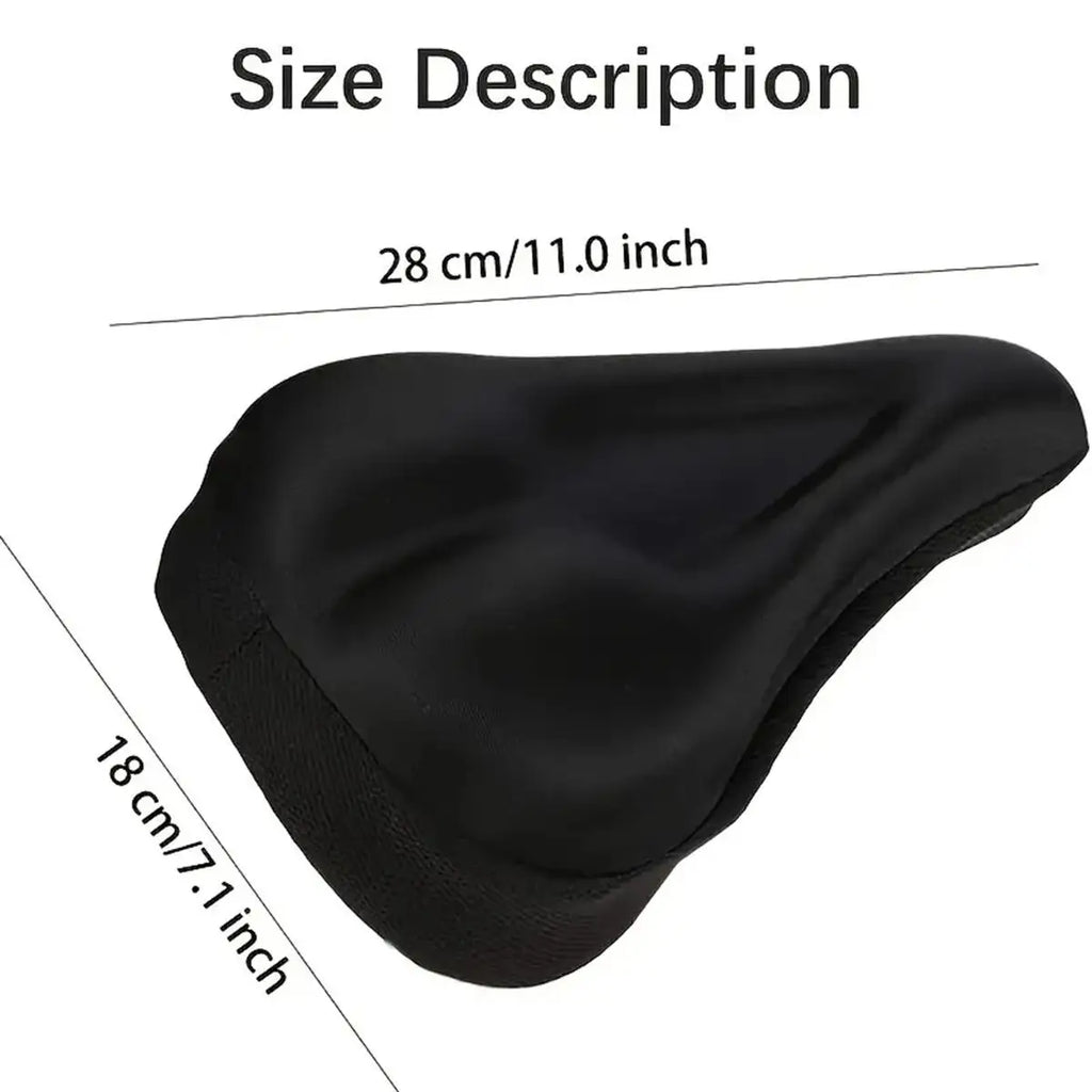 Gel Padded Bike Seat Cushion Soft Pad Bicycle Saddle Cover Men Women