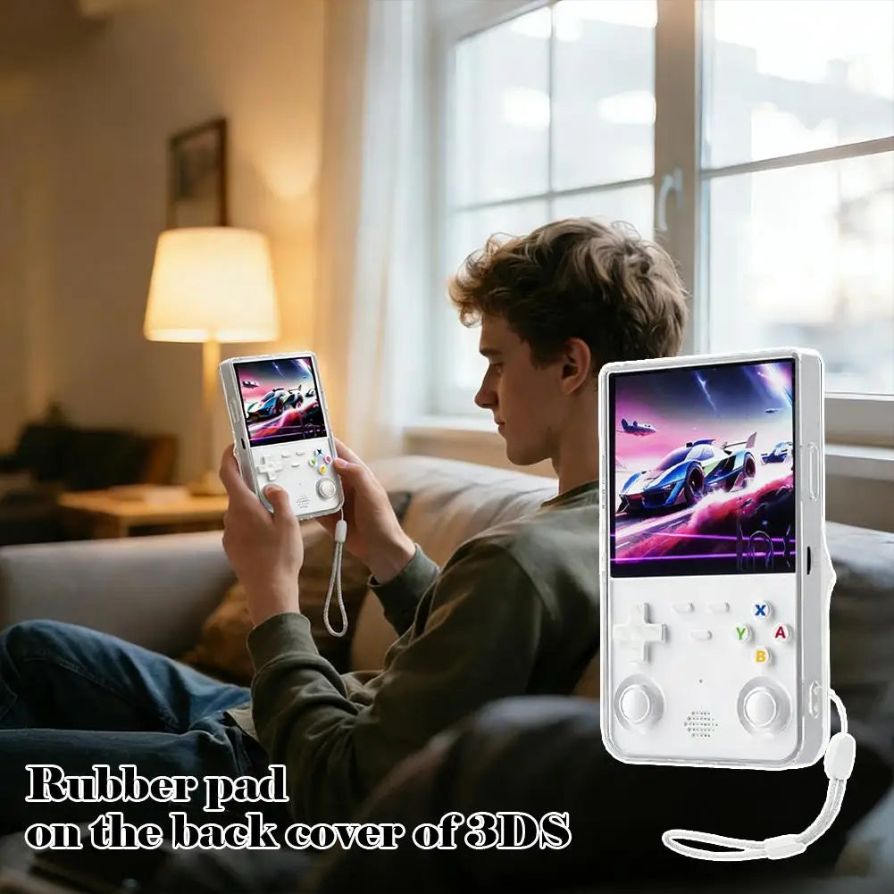 R36S Ultra Transparent Silicone Case – Shockproof & Scratch-Proof