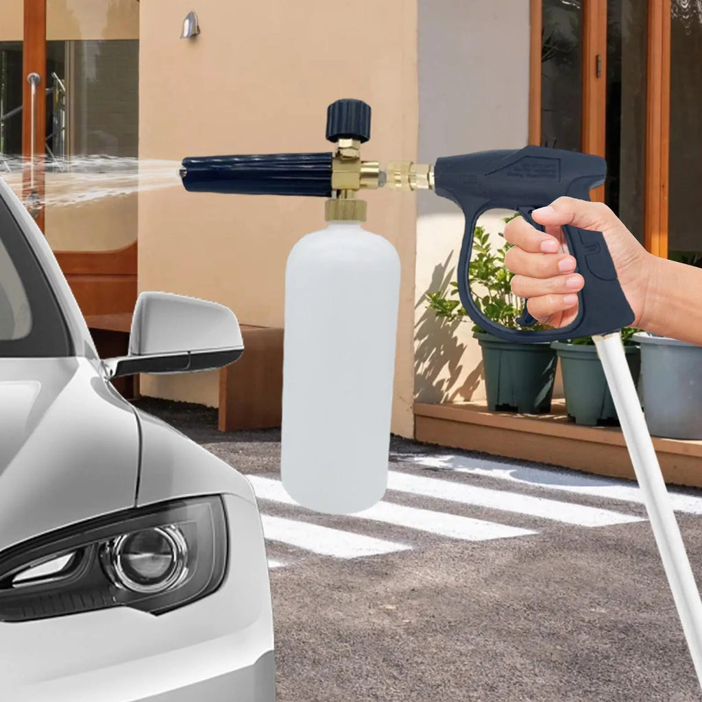 Heavy Duty Pressure Washer Wand with 5 Nozzles & Foam Cannon