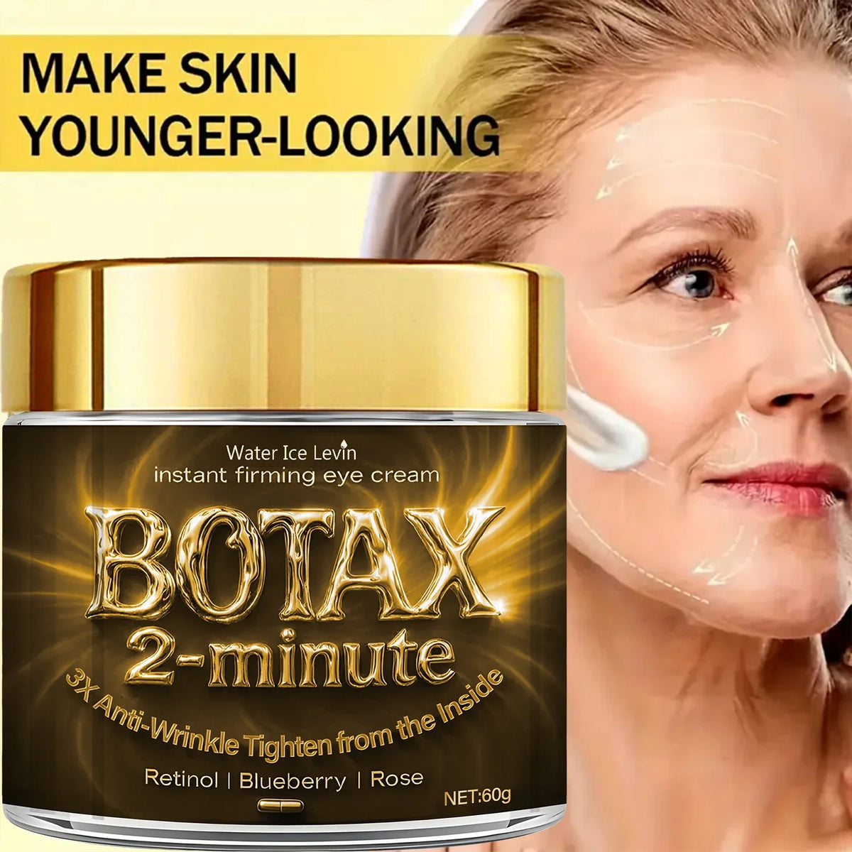Retinol & Bee Venom Firming Face Cream – Instant Moisturizer