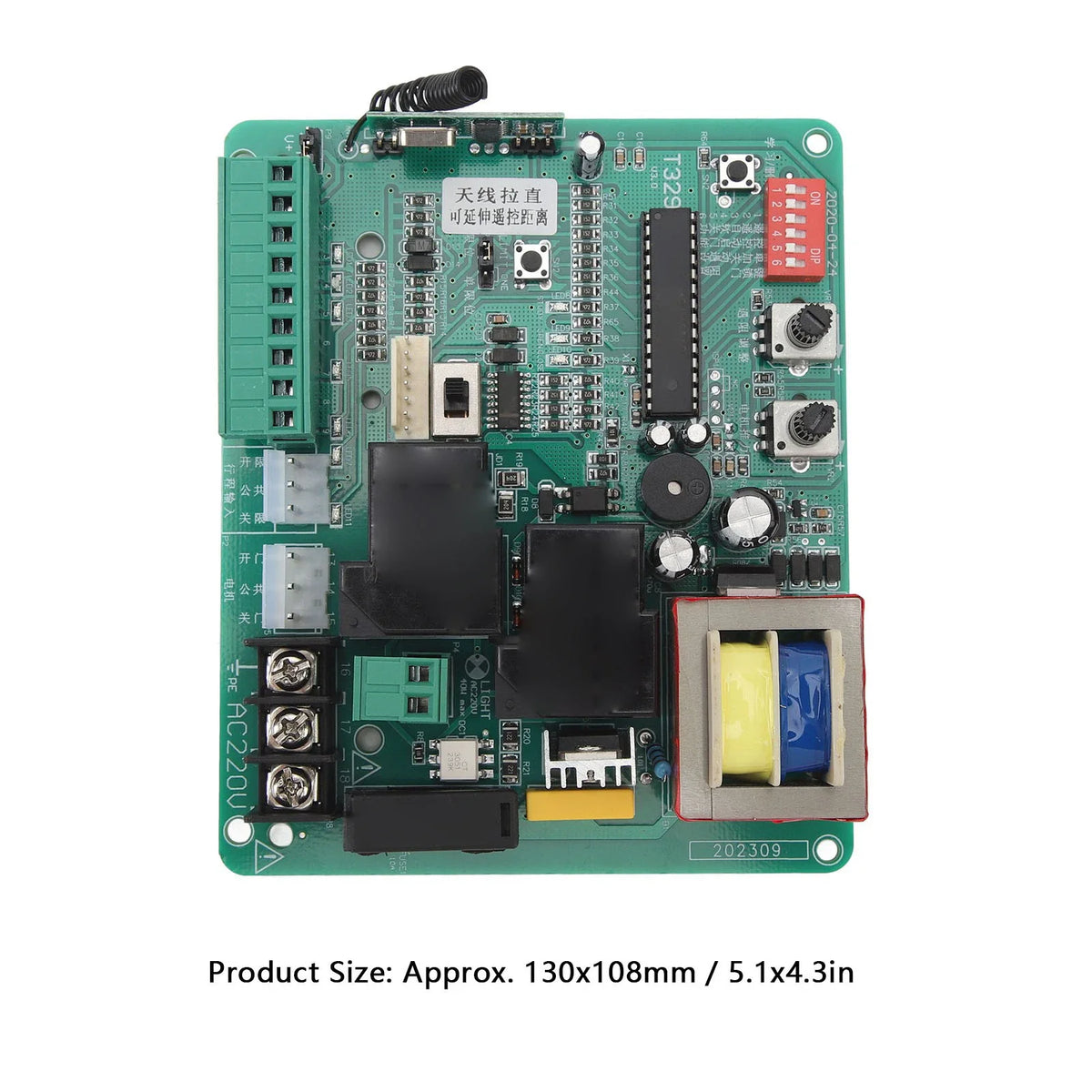 Sliding Gate Opener Control Board Accurate Automatic Door Stable Easy