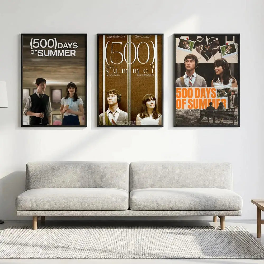500 Days of Summer Movie Poster – HD Waterproof Wall Art