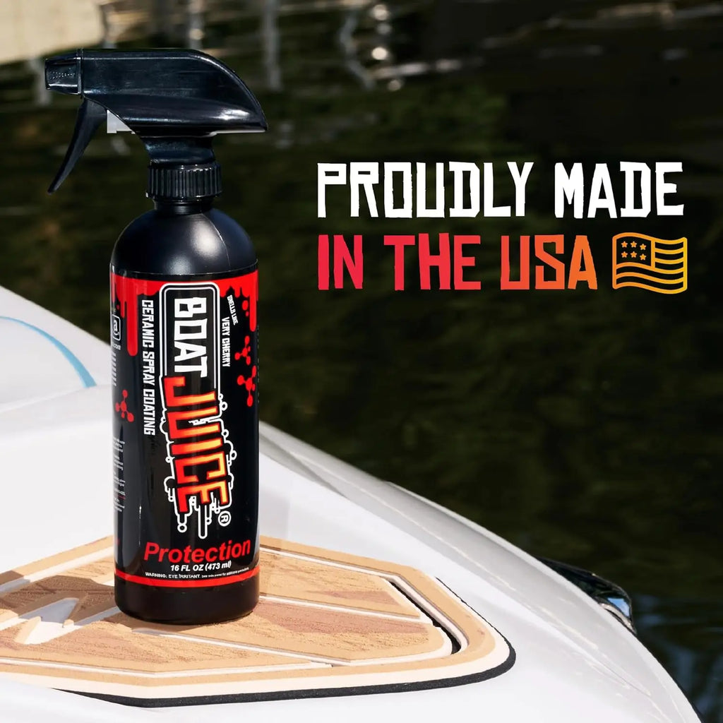 Boat Juice Protection Ceramic Coating Wax Spray Marine Superior Shine