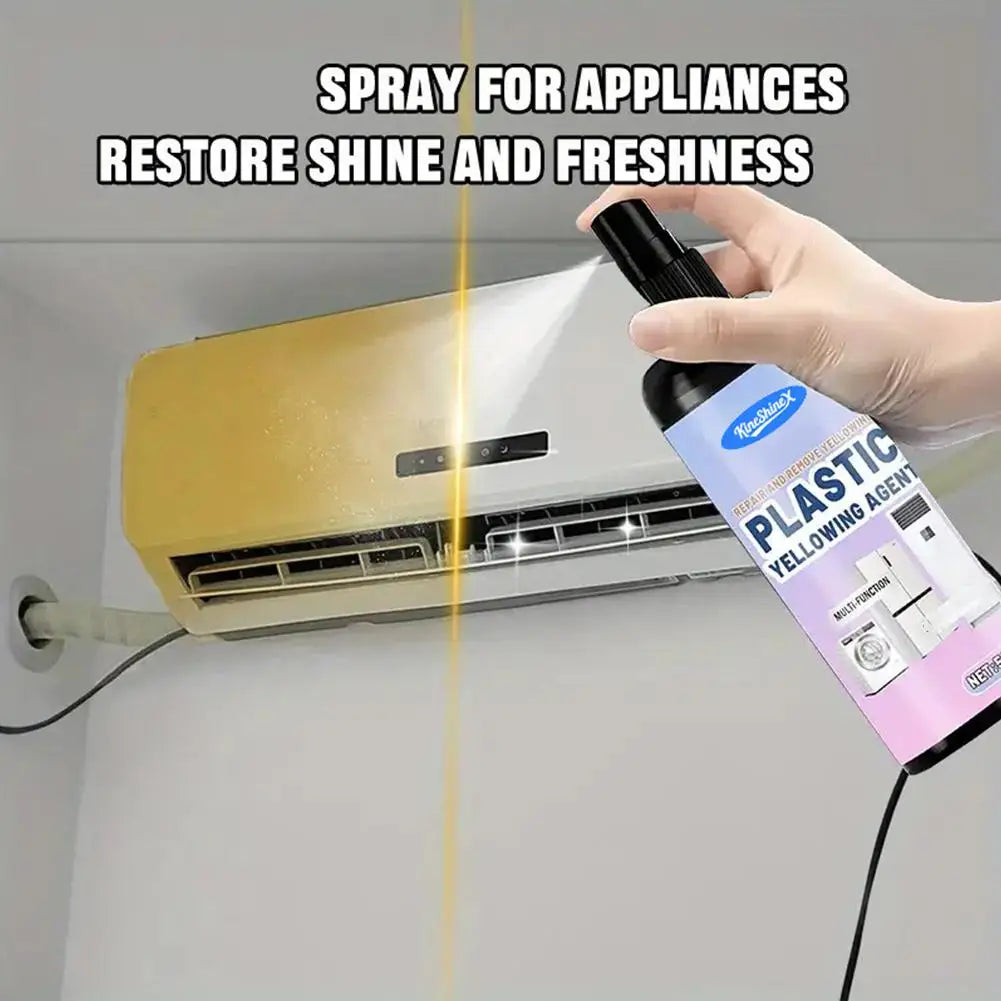 Plastic Yellowing Restorer Spray | Anti-Oxidation Cleaner