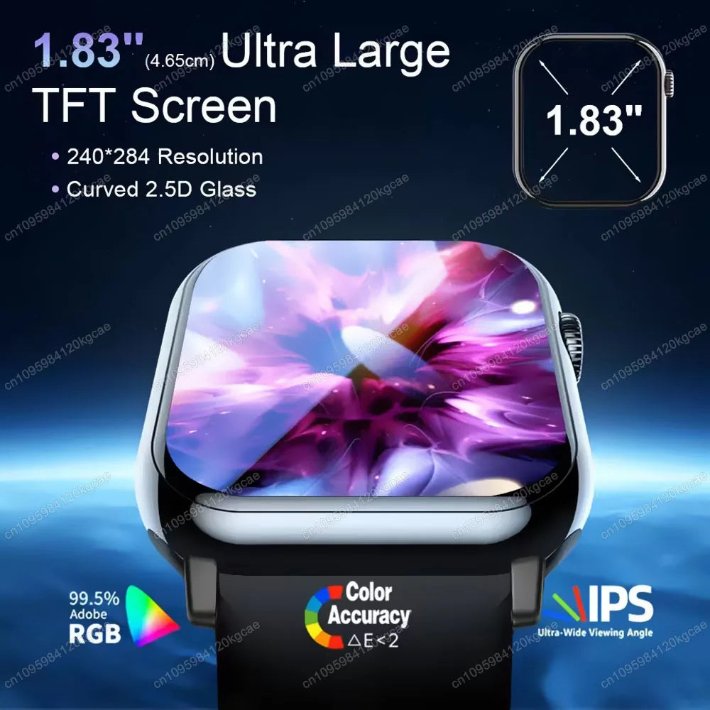 2026 Smart Watch Voice Calling Health Monitor IP68 Water Resistance