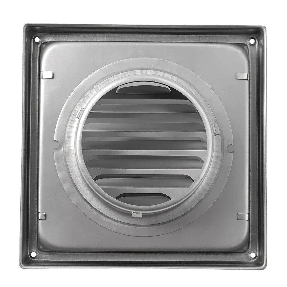 100mm Stainless Steel Air Vent Cover – Kitchen & Cooker Hood
