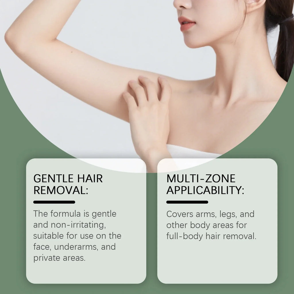 EELHOE Hair Removal Mousse – Fast 5-Min Depilatory Foam 100g
