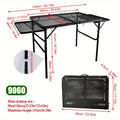 Aluminum Folding Camping Table | Height Adjustable & Portable
