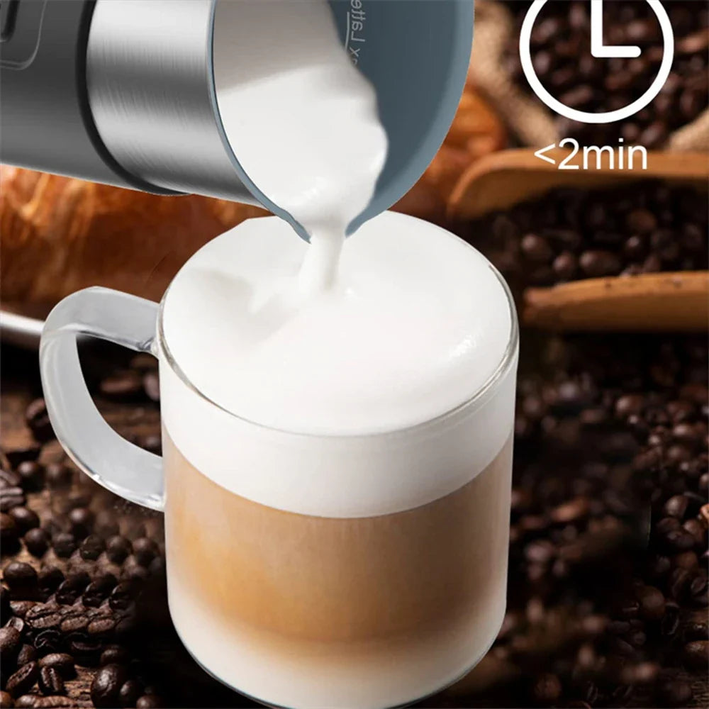 220V 550W Electric Milk Frother – Hot & Cold Foam Maker