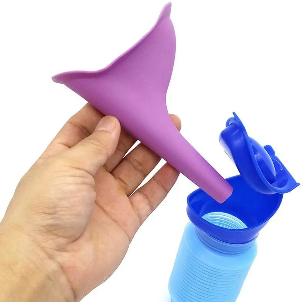 Urinal Car Bucket Outdoor Standing Urine Emergency Travel Portable