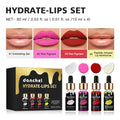 Korean BB Lip Glow 4-in-1 Ampoule Serum Tinted Lip Set