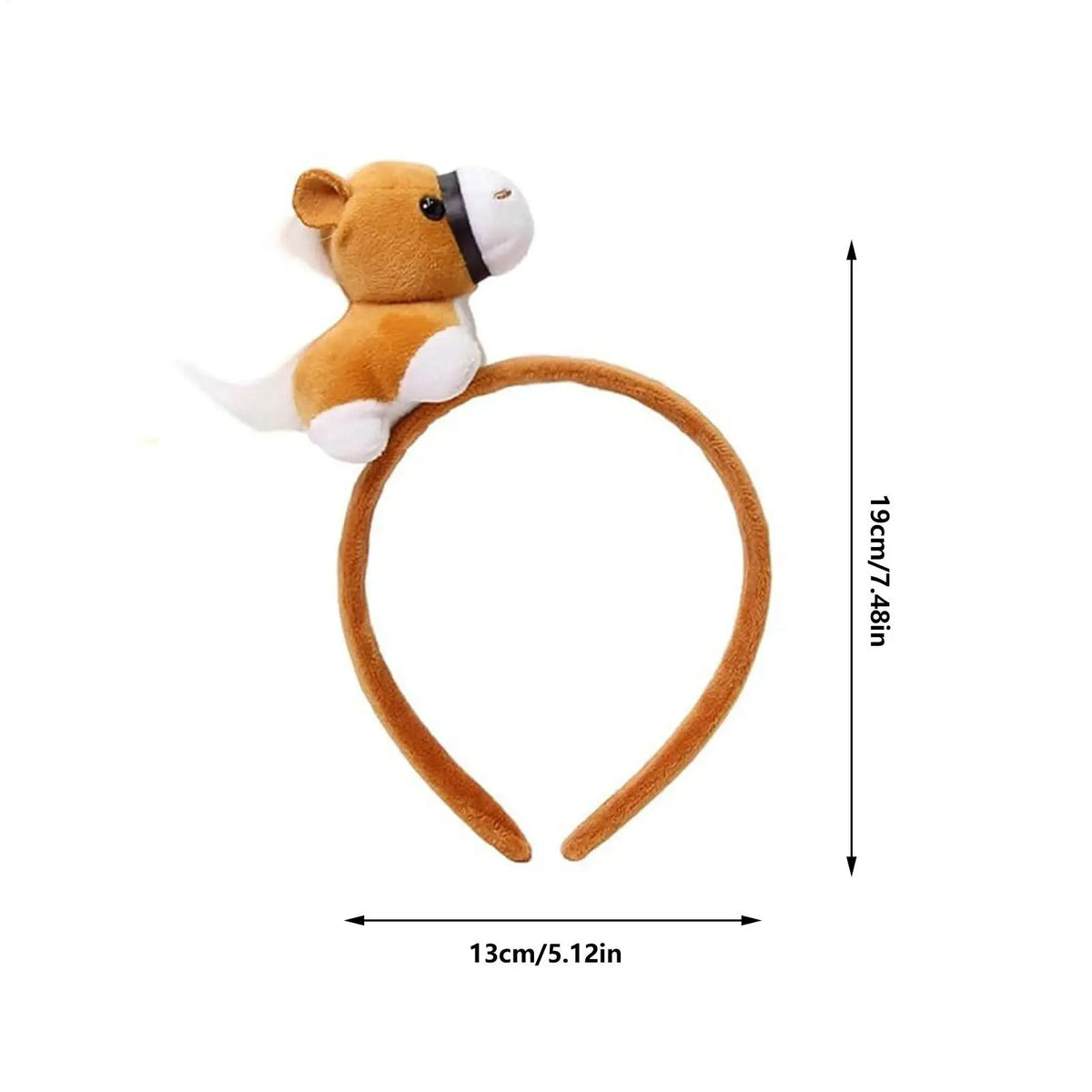 2026 Year of the Horse Headband | Cartoon Plush Party Cosplay