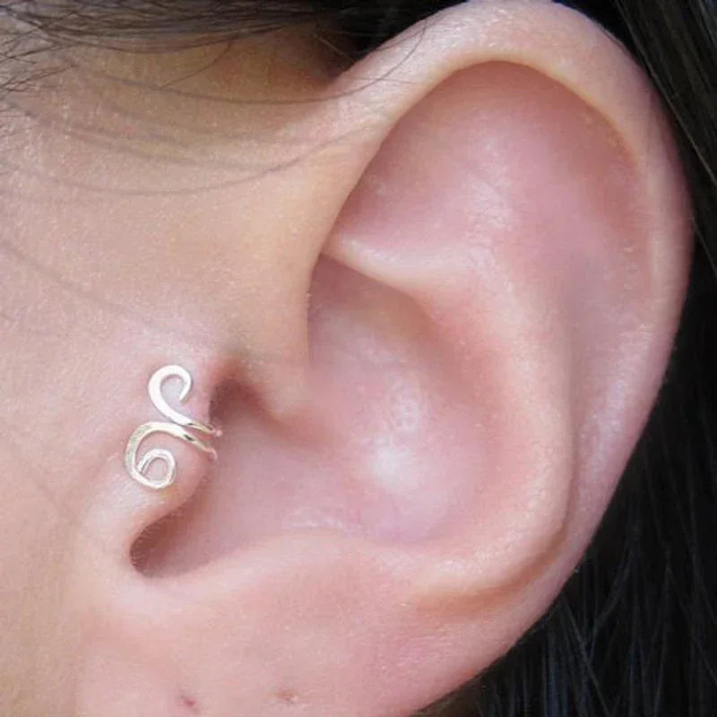 Healthcare Weight Management Non Piercing Earrings Acupressure