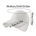 Women's Wide Brim UV Sun Hat – Adjustable Beach Visor
