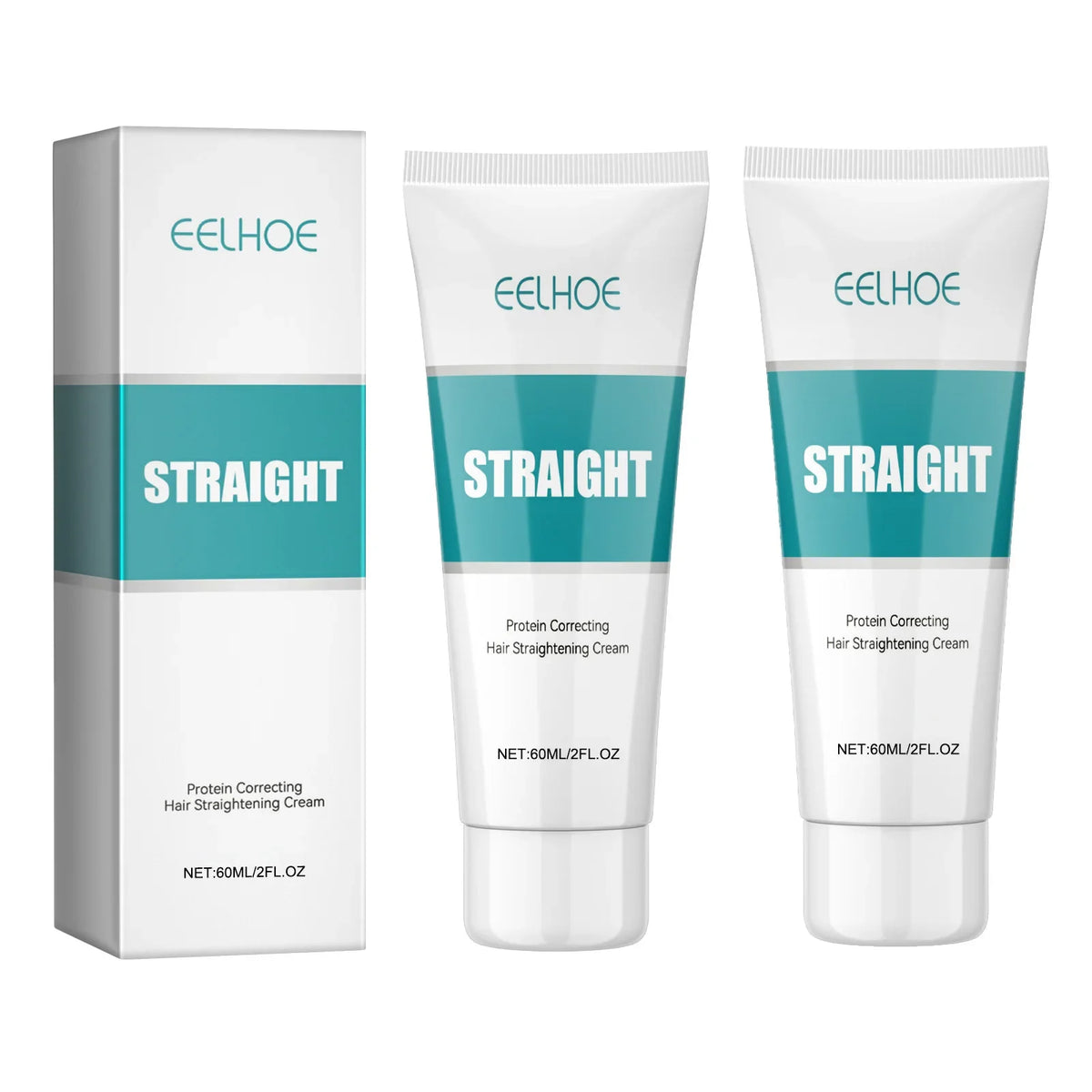 Keratin Protein Hair Straightening Smoothing Cream – 60ml