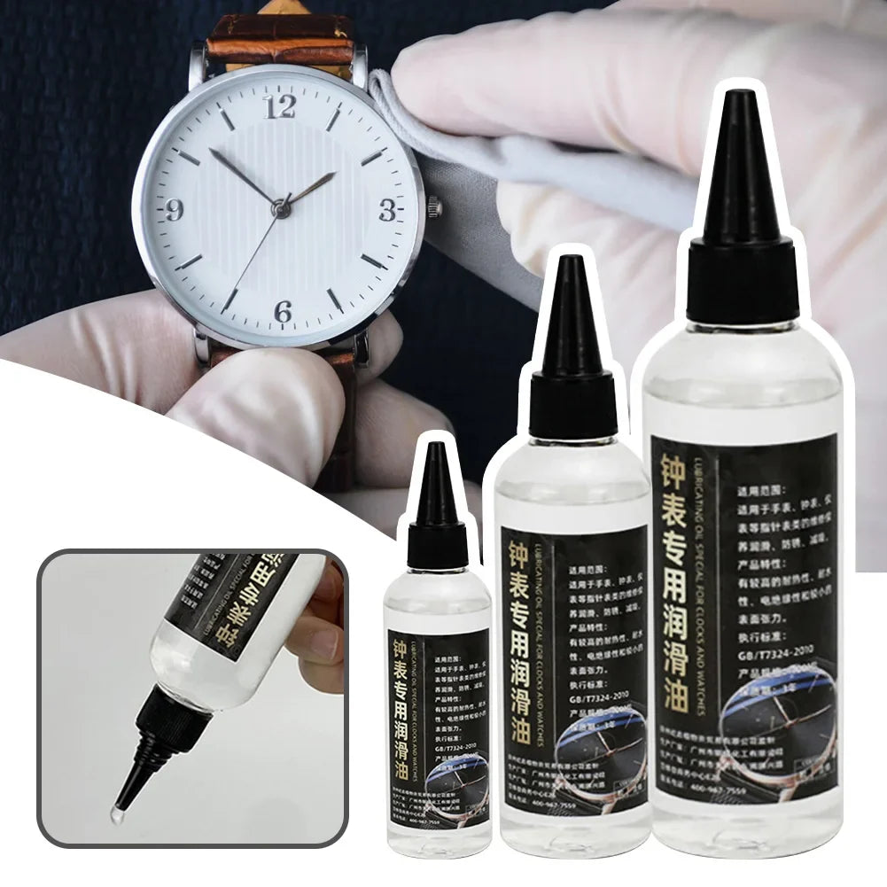 Horological Watch Movement Oil – Anti-Rust Lubricant 10–100ml