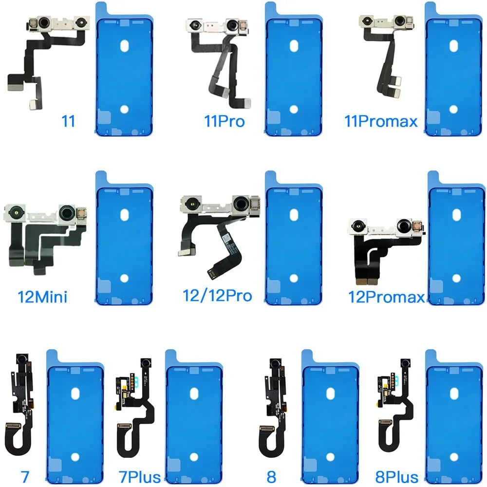 iPhone Front Camera Flex Cable 7 8 X XR XS 11 12 Pro Max Replacement