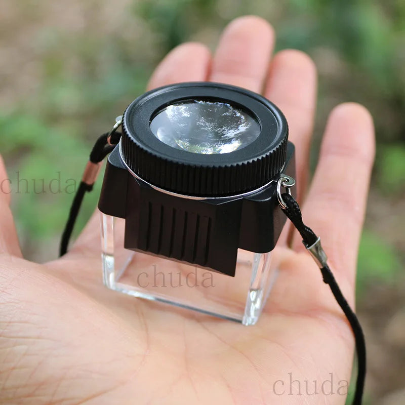 10X Cylindrical Film Slide Magnifier – HD Acrylic Loupe