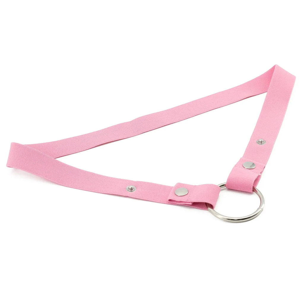 Male Chastity Cage Anti-off Device Elastic Band Auxiliary Belt ONLY