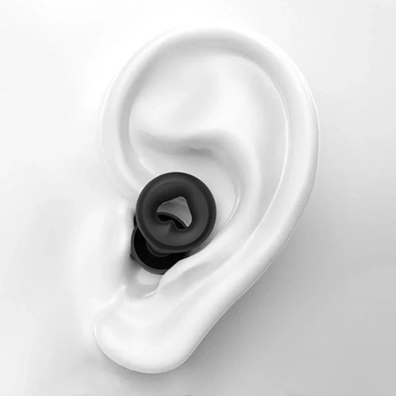 Silicone Noise-Reducing Earplugs – Sleep, Swimming & Surfing