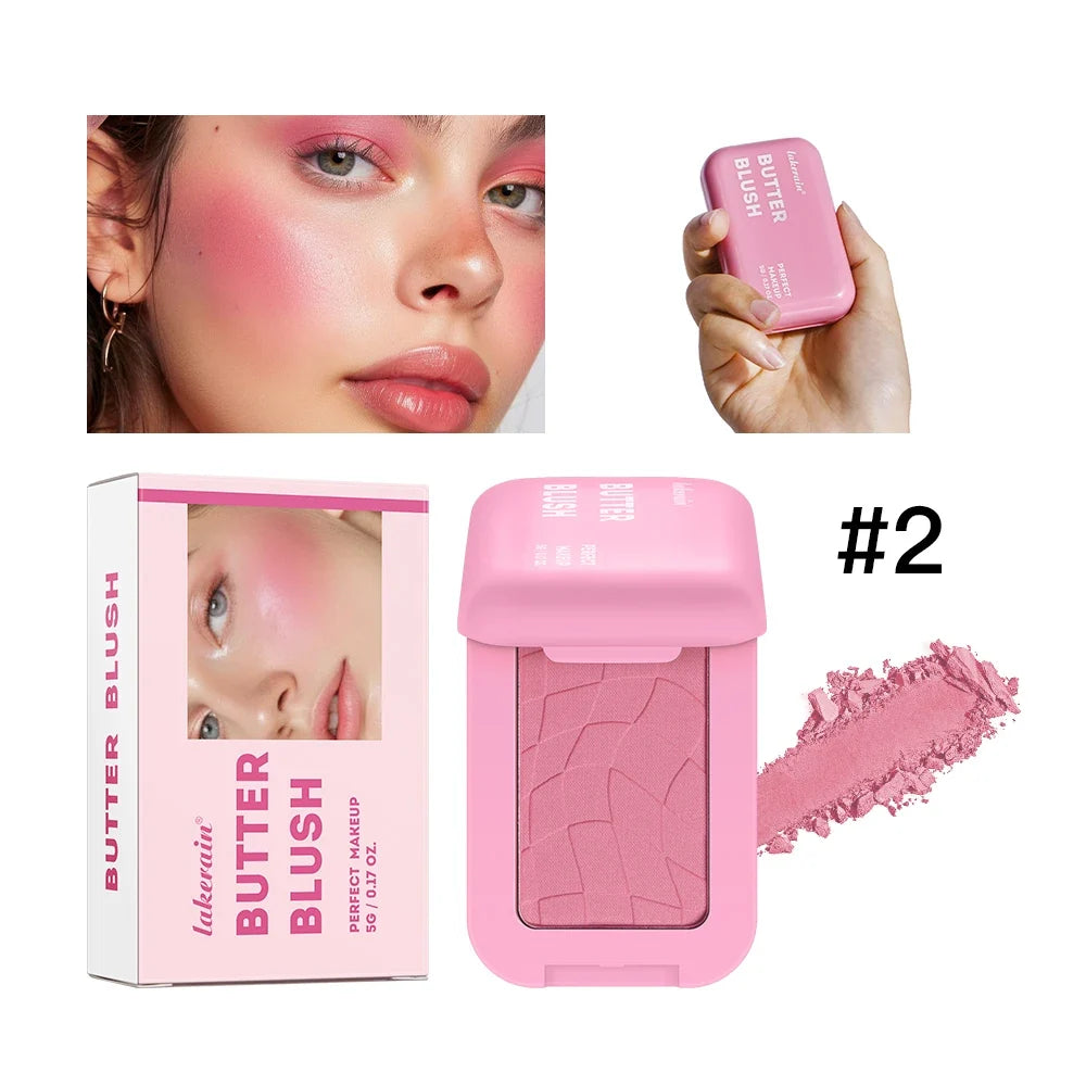 Matte Butter Bronzer & Blush Powder | 8 Shades, 12HR Wear