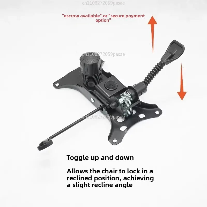 Office Chair Tilt & Lift Control Mechanism – Swivel Base Plate
